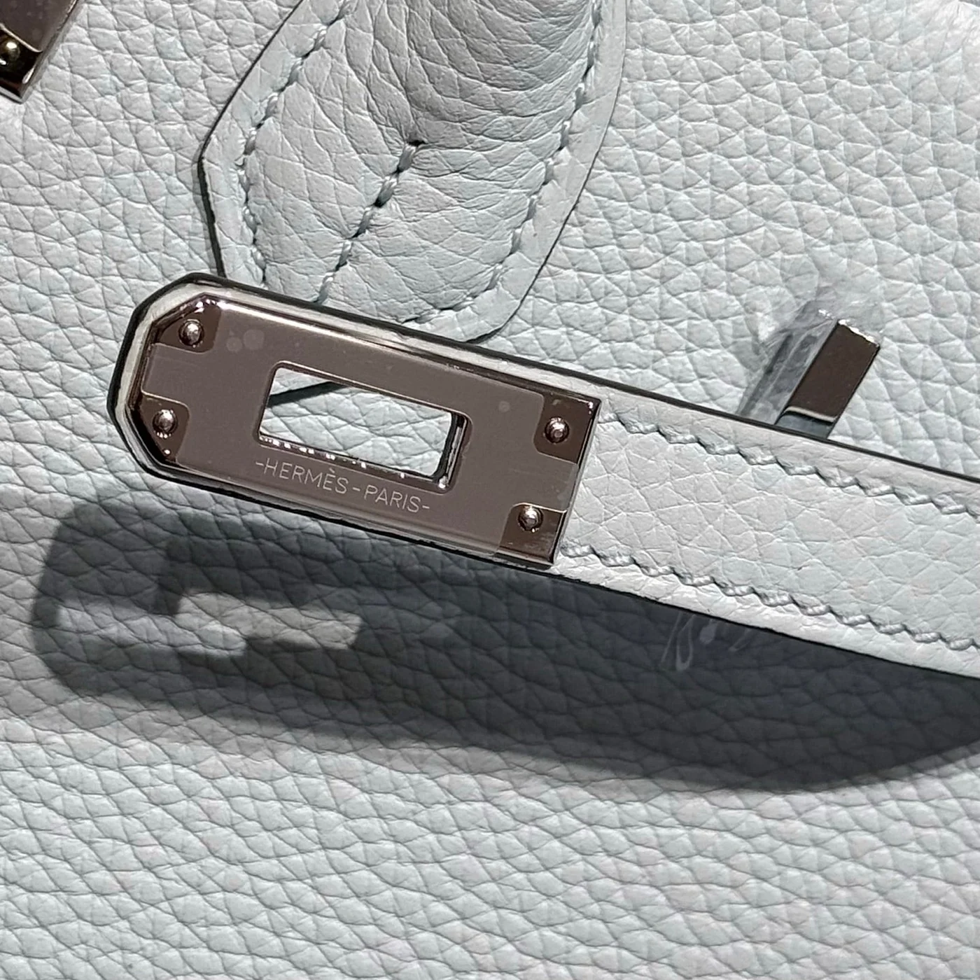 Hermès Birkin 25 In Cloud Blue Silver Hardware Bag product view 5