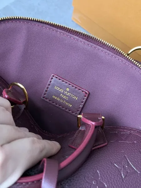 Louis Vuitton Alma Burgundy Bag product view 5
