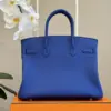 Hermès Birkin 30 Electrique Blue Palladium Hardware Bag product view 5