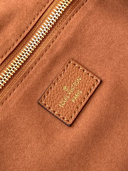 Louis Vuitton Neverfull MM 32 Brown Monogram Empreinte Leather Bag product view 8