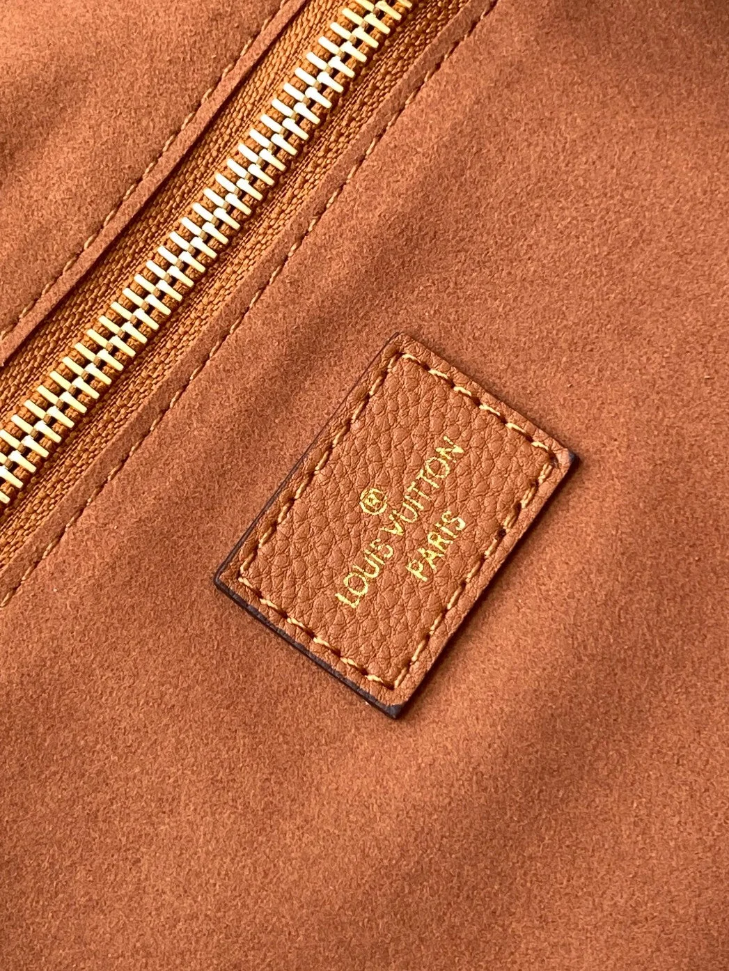 Louis Vuitton Neverfull MM 32 Brown Monogram Empreinte Leather Bag product view 8