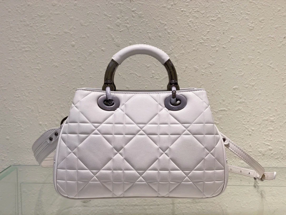 Dior Lady Women’s Handbag Light Purple 24x18cm product view 2