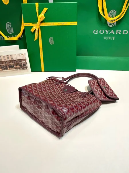Goyard Anjou Mini in Burgundy Bag product view 5