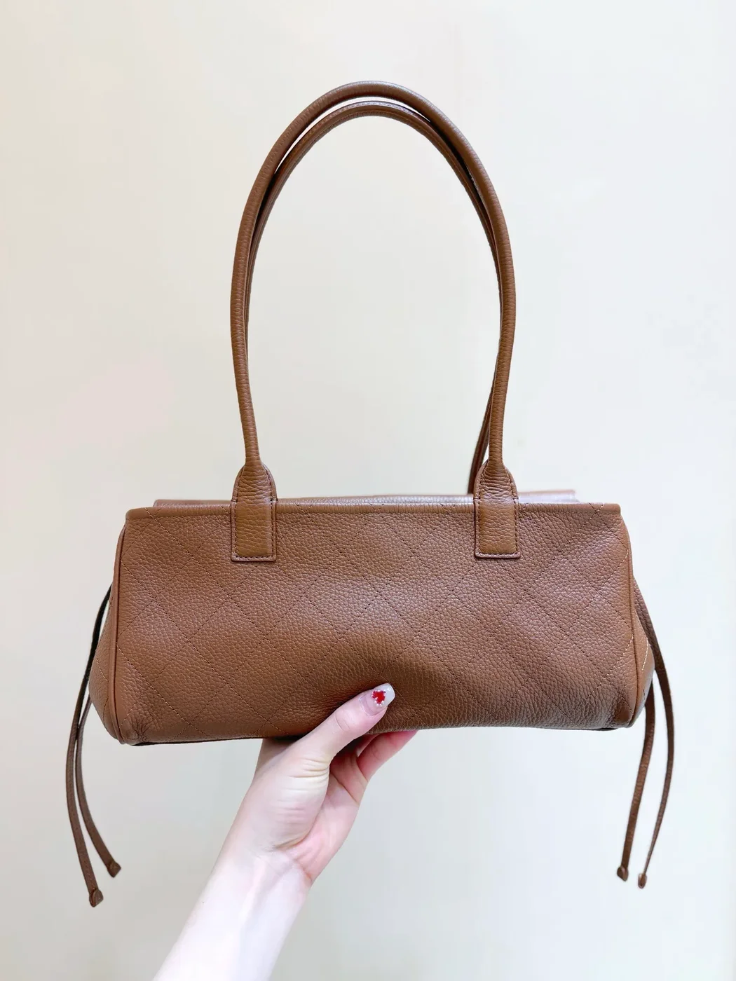 Chanel Grained Calfskin Stitched Urban Essentials Small Shopping Bag product view 3