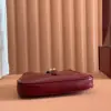 Gucci Jackie Notte Mini Bag 19 In Red Wine Cracked Lacquer Calfskin Gold Hardware product view 8
