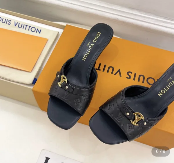 Louis Vuitton Frame Mules Black product photo