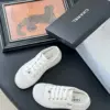 Chanel Women White Canvas Sneakers product view 6
