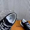 Louis Vuitton Women Black Mesh Leather Sneakers product view 2