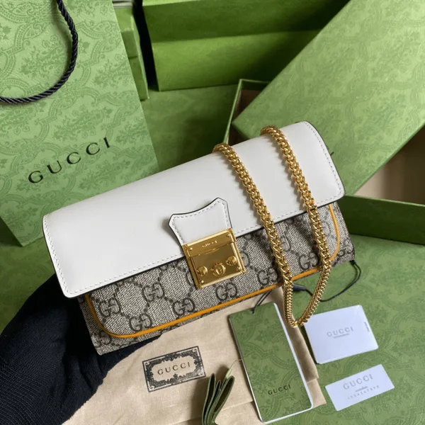 Gucci Clutch Women’s Crossbody Bag with Monogram Pattern 19x10cm product photo