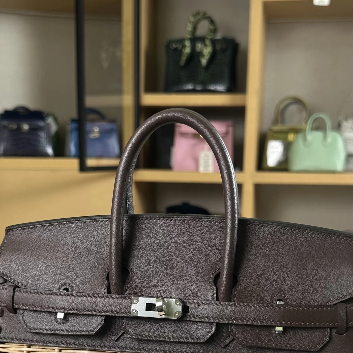 Hermès Birkin 25 cm Saddle Leather Bag product view 5
