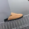 Hermès Women Tan Suede Slippers product view 2
