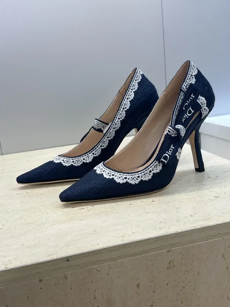 Dior J’Adior slingback pumps Blue product view 2