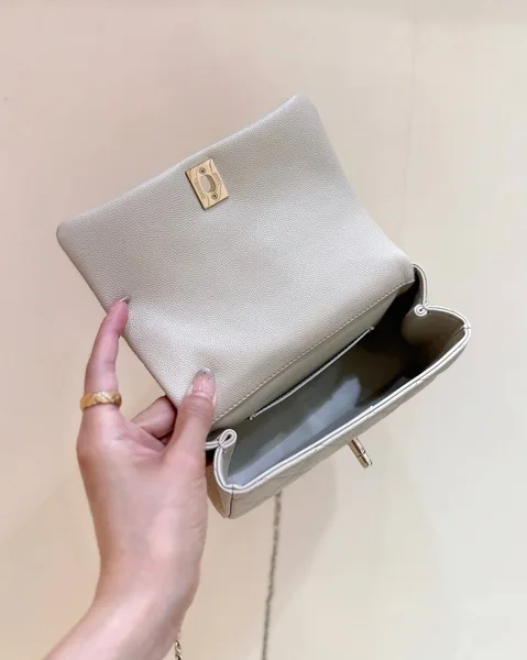 Chanel Nano Coco Handle bag Gold Hardware product view 5