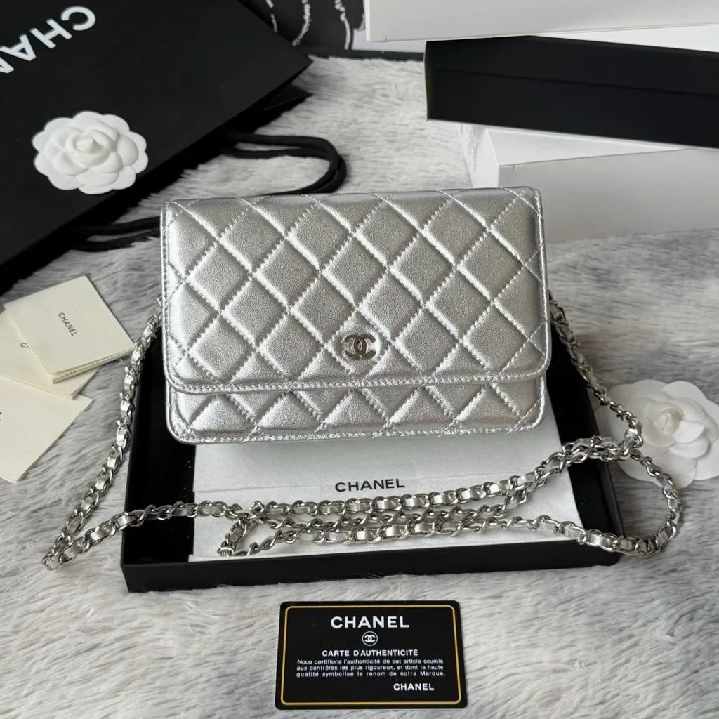 Chanel Woc Silver Bag product view 1