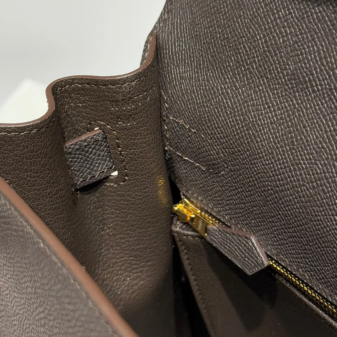 Hermès 28 cm In Ebene Epsom Gold Hardware Bag product view 7