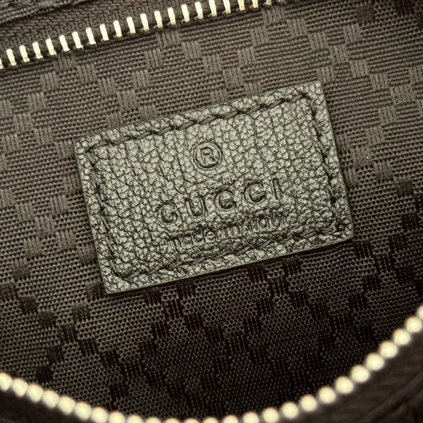 Gucci 26S Jackie Slim Shoulder Bag 27 In Black Canvas product view 8