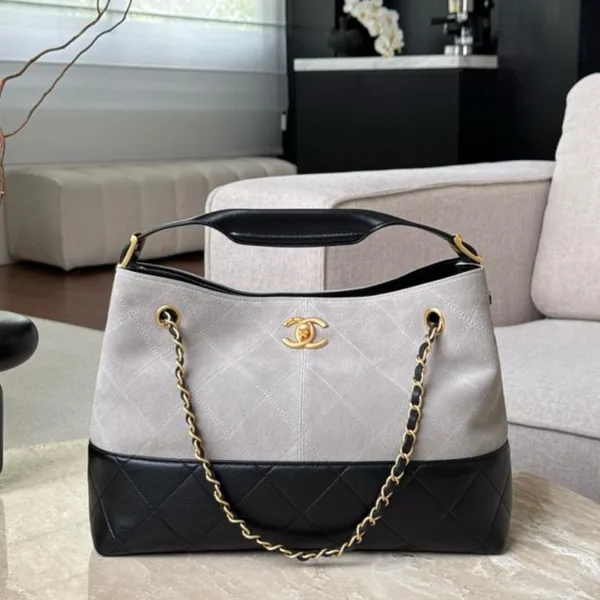 Chanel Suede Calfskin Small Hobo Bag product photo