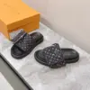 Louis Vuitton Women Black Fabric Adjustable Pocket Mules product view 3