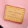 Louis Vuitton Nano Speedy Pink Mini Shiny Leather Handbags 16x10x7.5 cm product view 6