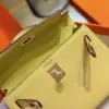 Hermès Mini Kelly 20 Yellow Gold Hardware Bag product view 5