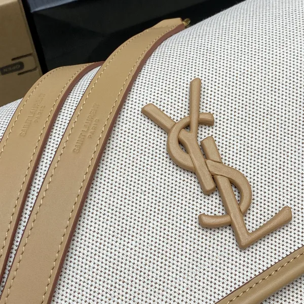 Saint Laurent Yves Niki Bag Natural Canvas product view 5