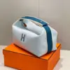 Hermès Bride A Brac PM Woman’s Clutch Bag Blue Handbags 12x20x10cm product view 3
