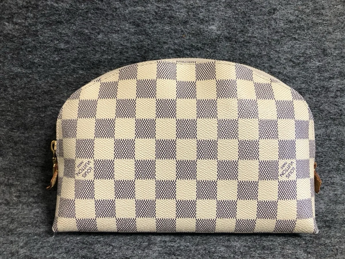 Louis Vuitton Damier Azur cosmetic pouch GM size product view 2