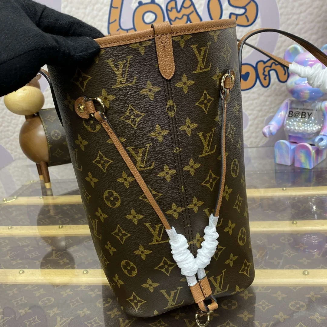 Louis Vuitton M12061 Reversible Neverfull Inside Out MM Bag Brown product view 2
