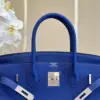 Hermès Birkin 30 Electrique Blue Palladium Hardware Bag product view 8