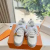 Louis Vuitton Women White Mesh And Leather Sneakers product view 5