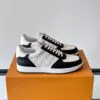 Louis Vuitton Men Black and White Sneakers — Checkered Side Panels product view 1
