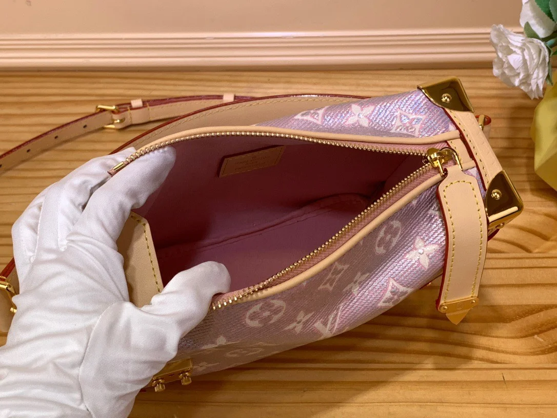 Louis Vuitton Side Trunk Monogram Pattern Handbags 21x14x6cm product view 7