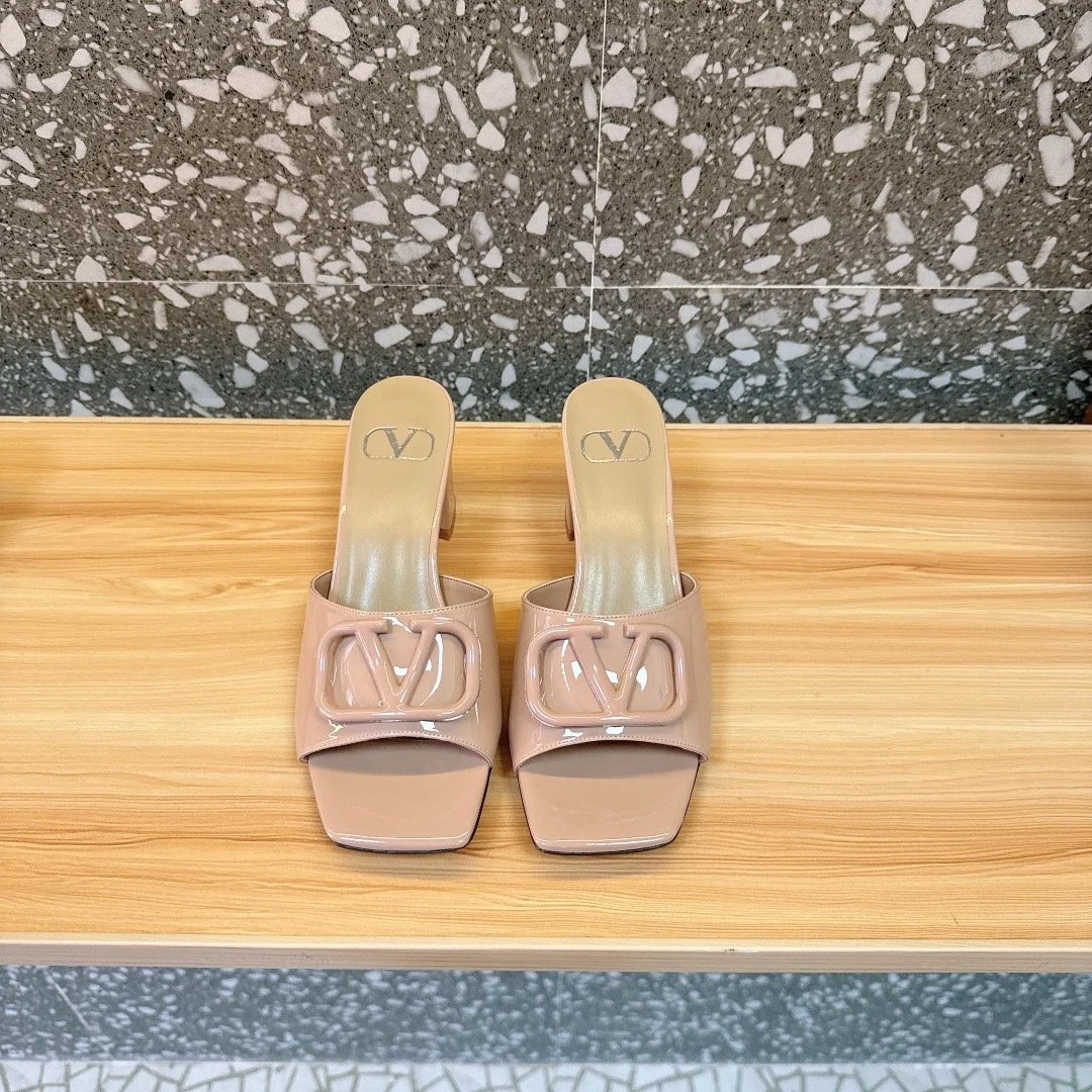 Valentino Women Nude Buckle-Detail Heeled Sandals product view 6