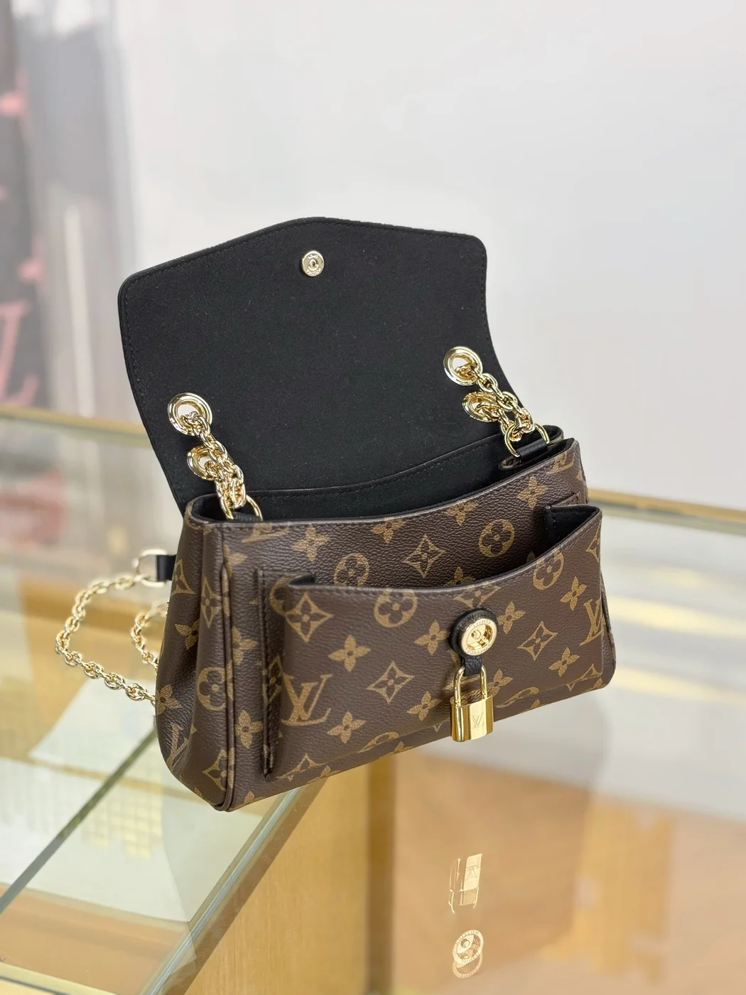 Louis Vuitton Saint Germain BB bag in Monogram canvas product view 5