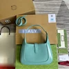 Gucci Jackie Small 28 Shoulder Bag In Blue Pastel Calfskin product view 3