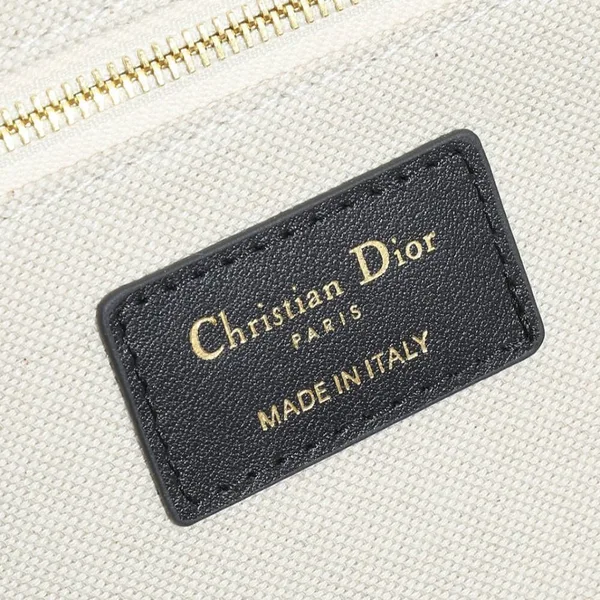 Dior Medium Book Tote — Blue and White Scenic Pattern product view 6