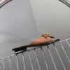 Hermès Women Brown Leather Flat Mules product view 6
