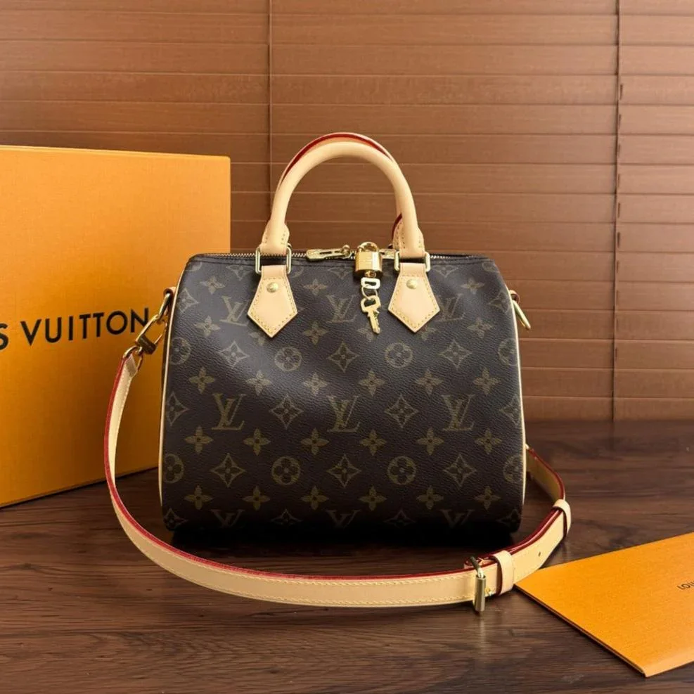 Louis Vuitton Speedy 25 Bandouliere Brown Bag product view 1