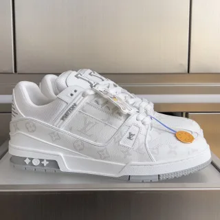 Louis Vuitton Trainer Sneakers — White Monogram product photo