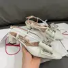 Valentino Women White Leather Bow Embellished Flats product view 5