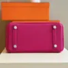 Hermès Birkin 25 Pink Togo leather Palladium Hardware Bag product view 8