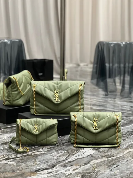 Saint Laurent loulou puffer toy quilted leather shoulder bag product photo