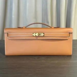 Hermès Kelly Clutch Brown product photo