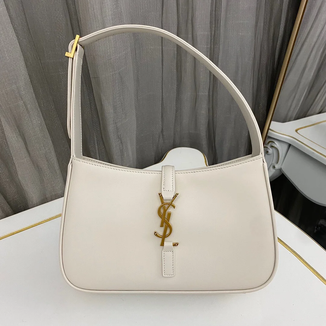 Saint Laurent le 5 a 7 mini hobo bag – White product view 1