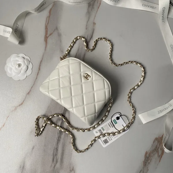 Chanel Black Leather Makeup Bags product view 6
