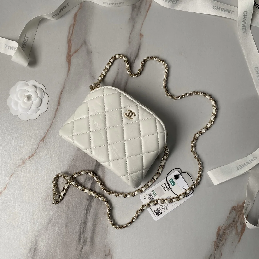 Chanel Black Leather Makeup Bags product view 6