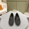 Louis Vuitton Women Black White Canvas Loafers product view 1
