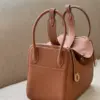 Hermès Lindy 26 Brown Gold Hardware Bag product view 3