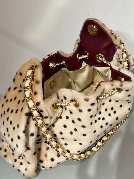 Chanel 25 Mini Cheetah Print Pony Hair Métiers d’art Collection Bag product view 8