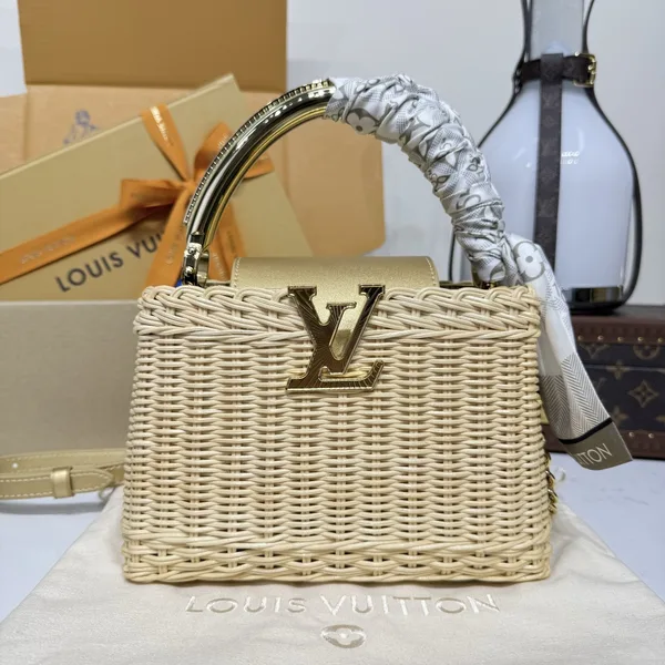 Louis Vuitton Capucines BB Wicker Bag product photo